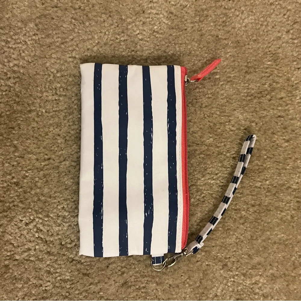 Scout Striped Wristlet with Accents - Picture 2 of 3